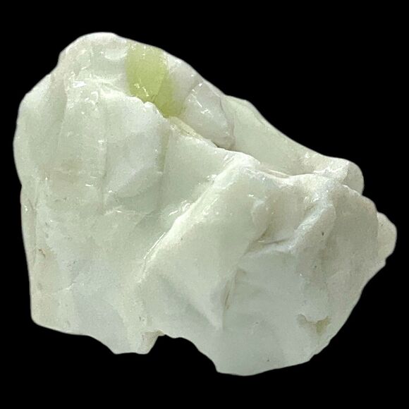 Custard Vaseline Art Glass Cullet Glowing Uranium Manganese Slag Glass #5GX6 - Picture 4 of 7